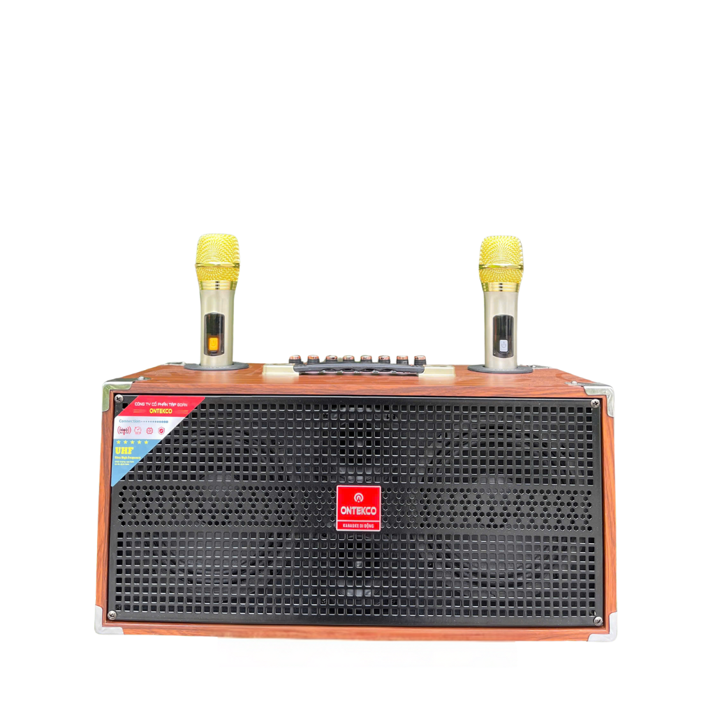 Loa kéo gỗ xách tay ONTEKCO 2652-2 bass 16cm 1 MV02 vang 6