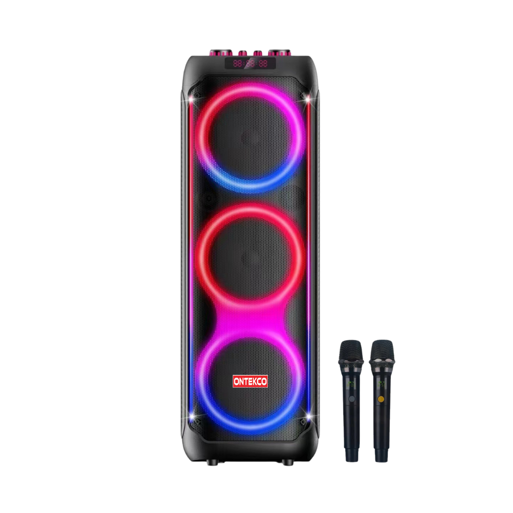 Loa tiệc tùng Festigo 8312 - 3 bass 20, hát karaoke di động 1 MV02 vang 8