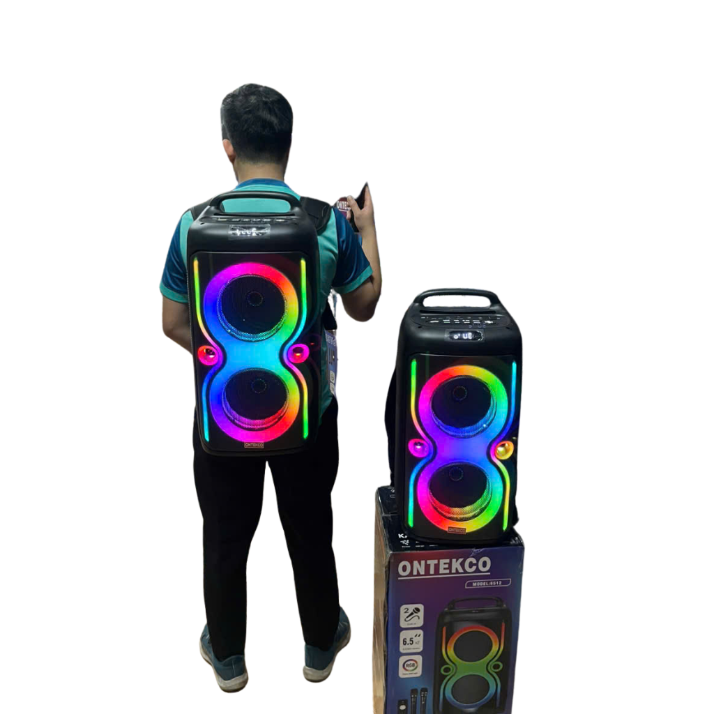 Loa tiệc tùng Festigo 6512 - 2 bass 20, hát karaoke di động 3 Thiet ke chua co ten 98