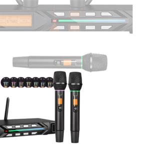 Micro đầu thu ONTEKCO U8 Pro-UHF 7 micro khong day 47