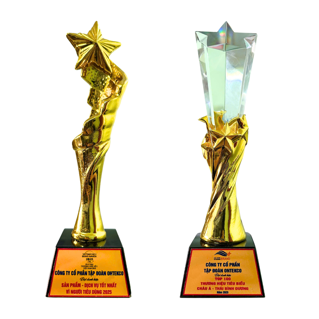 🎖️ 2 giải thưởng danh giá – Bảo chứng cho chất lượng và sự tin cậy của ONTEKCO 1 giai thuong ontekco