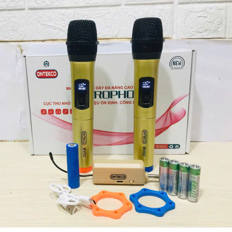 Micro Karaoke không dây ONTEKCO MV02 6 z5892340558222 8b60fa16af1a4d30fe16f3acb8f06b82