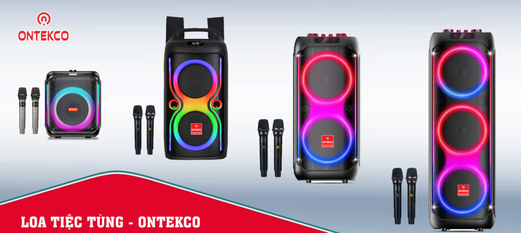 🎤7 mẹo Khắc Phục Micro Loa Kéo Ontekco Hát Karaoke Di Động Bị Hú – Hướng Dẫn Hiệu Quả Cho Người Mới 1 loa nhua led ontekco