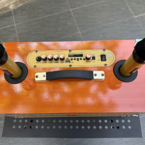 Loa xách tay karaoke Ontekco 2652 Gold - 4 đường tiếng, 2 bass 16,kèm 2 micro không dây 9 Thiet ke chua co ten 24