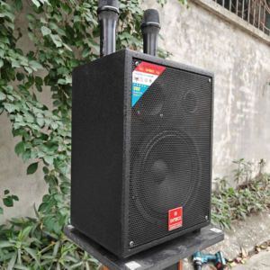 Loa xách tay karaoke ontekco TK-V2 Black kèm 2 micro 17 2 2