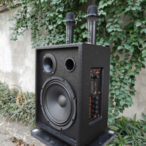 Loa xách tay karaoke ontekco TK-V2 Black kèm 2 micro 16 4 2